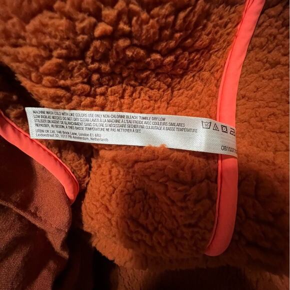 FREE PEOPLE Lead The Pack Fleece Jacket Size Medium - Picture 15 of 15